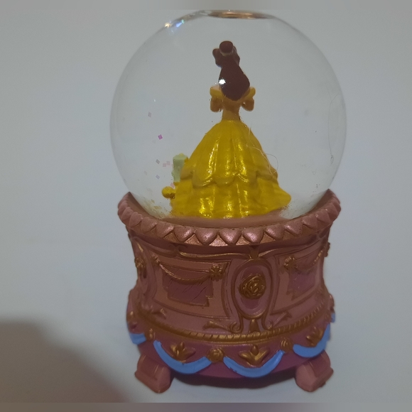 Disney's Belle Beauty & The Beast  Mini Snow globe. 3 inchs tall - Picture 5 of 5